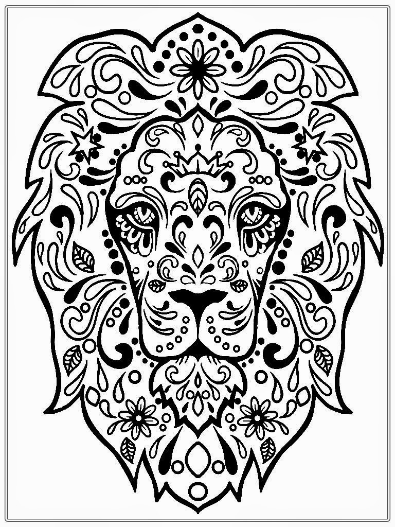 adult coloring pages free to print