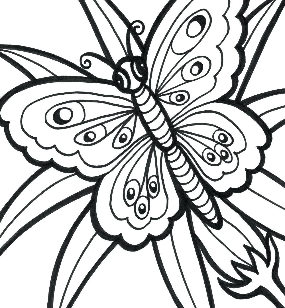 Easy Adult Coloring Pages