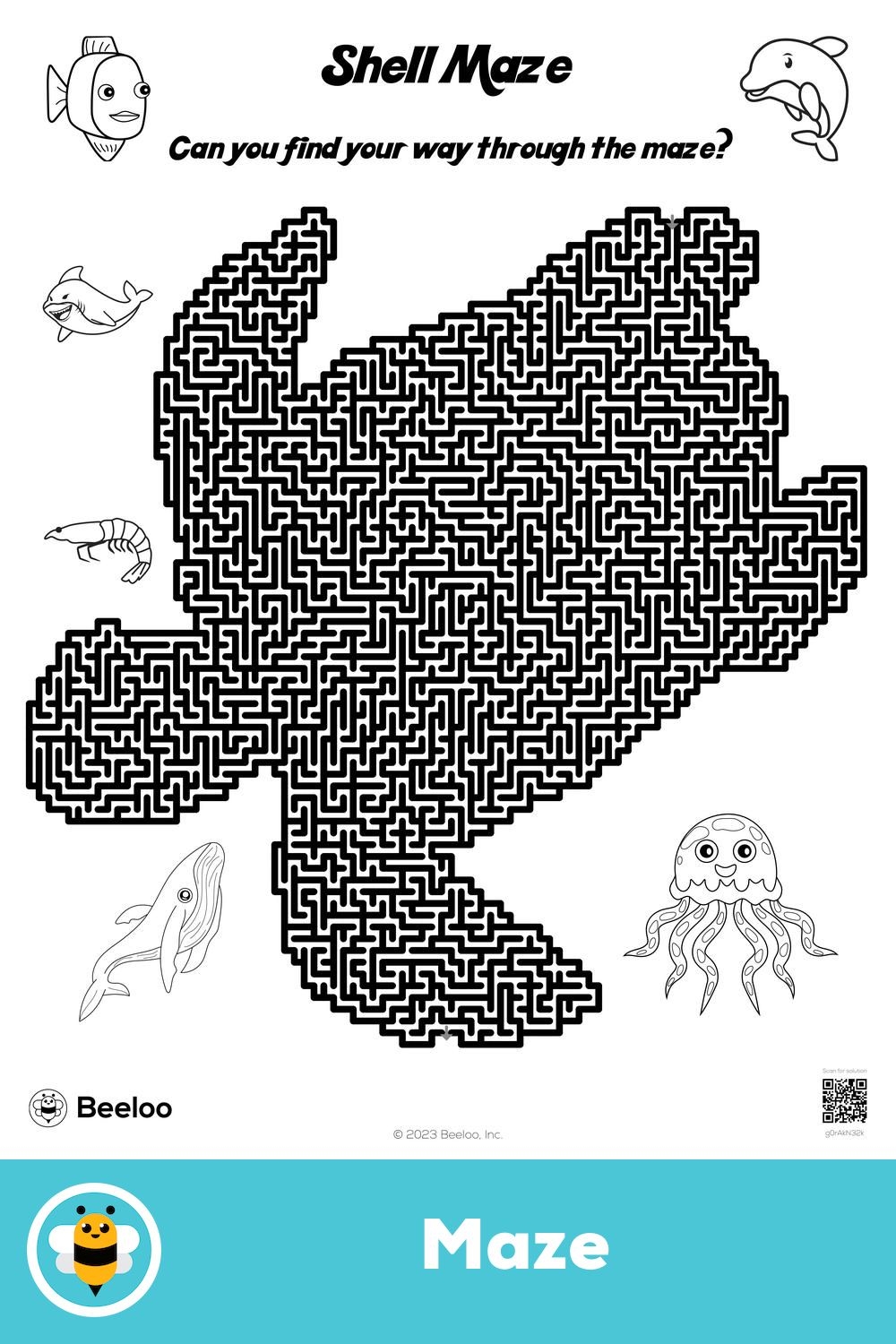 printable activities for kids maze