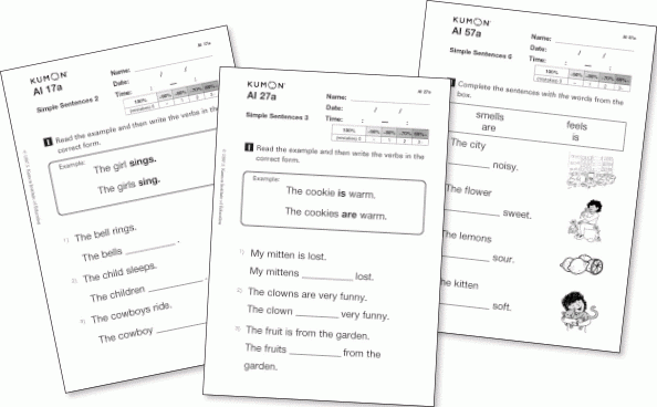 After School Learning Programs For Kids Kumon Worksheets Library
