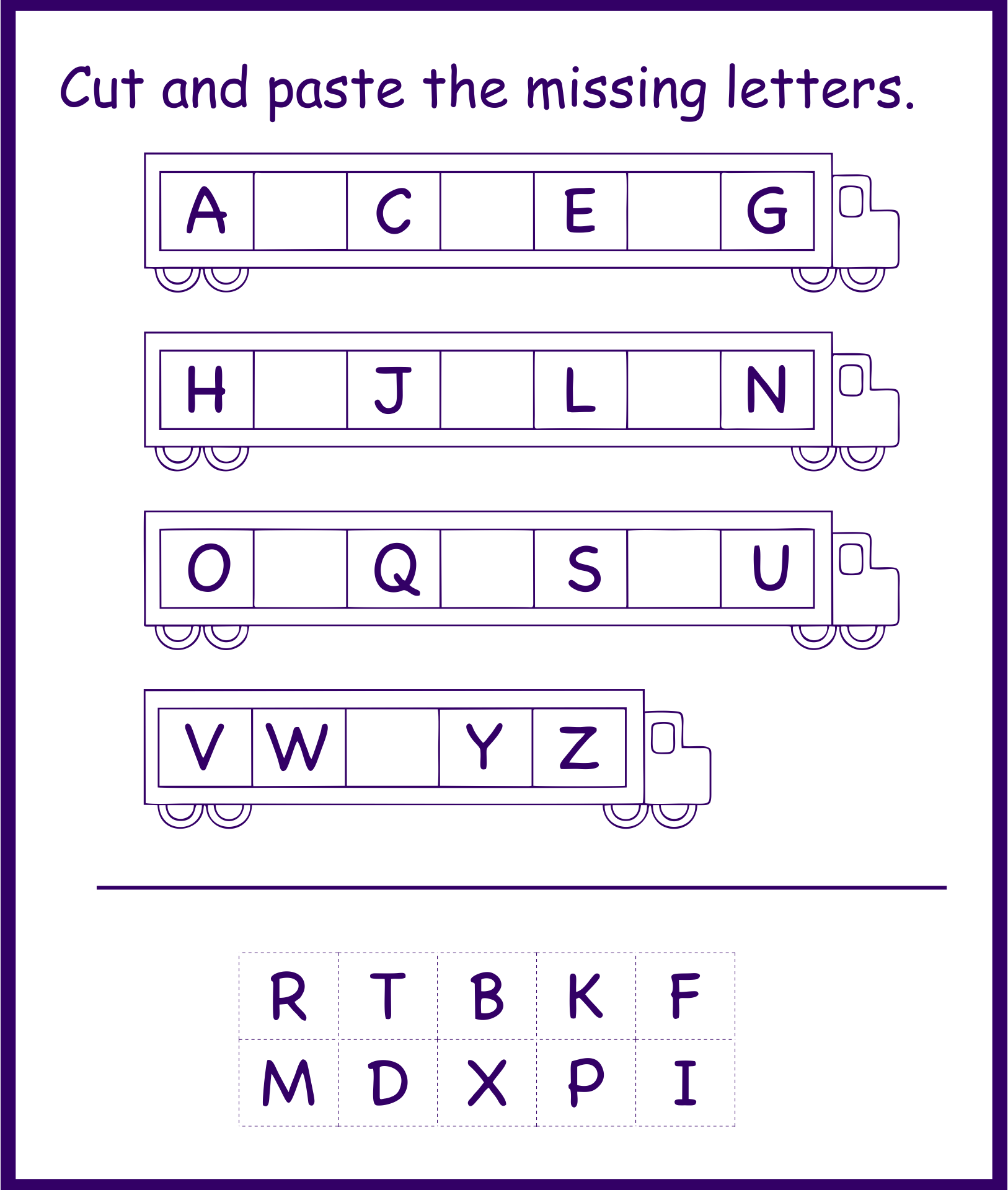preschool learning worksheets