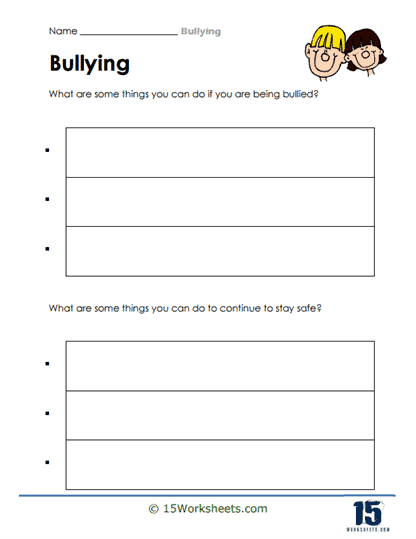 Anti Bullying Worksheets Activities Worksheets Library