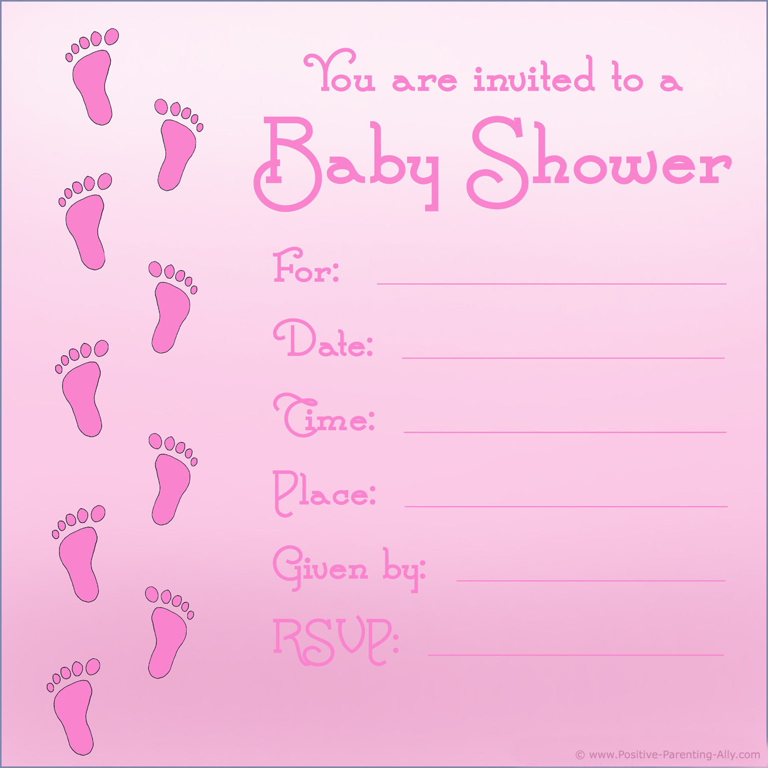 baby shower invitations templates