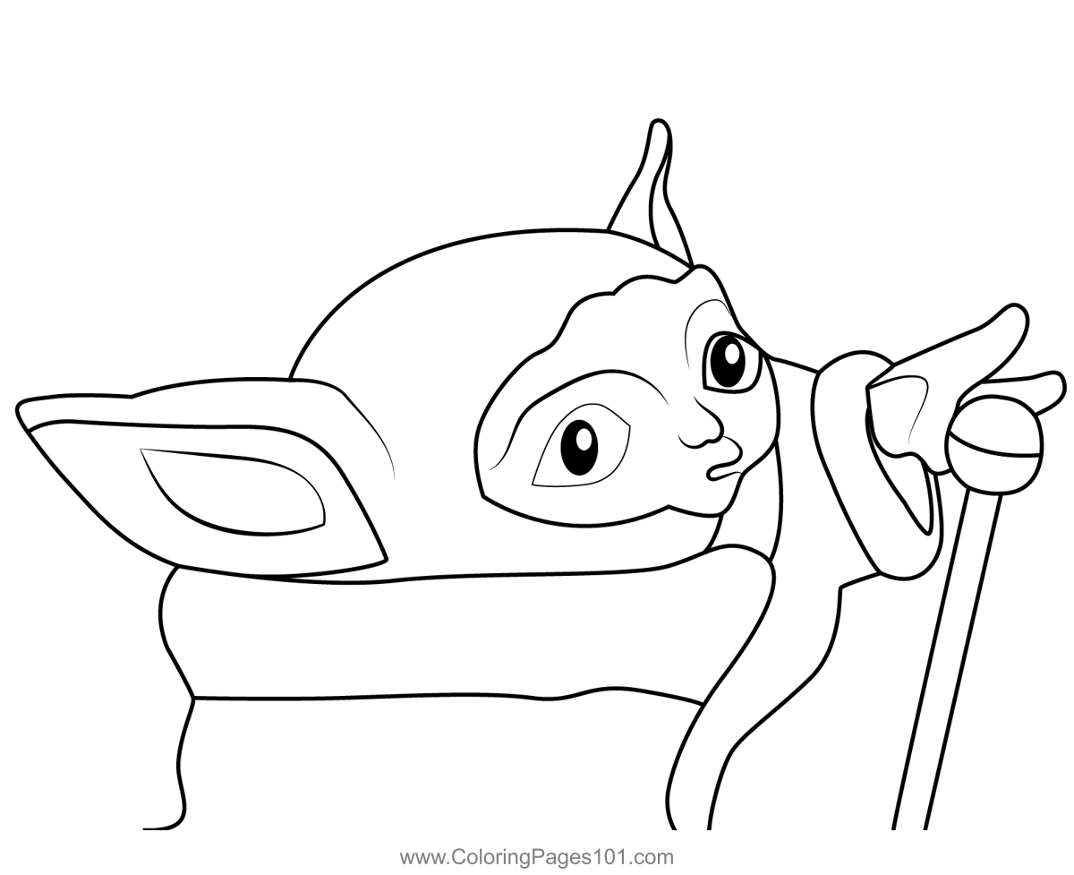 Baby Yoda 6 Coloring Page For Kids Free Baby Yoda Printable Coloring 