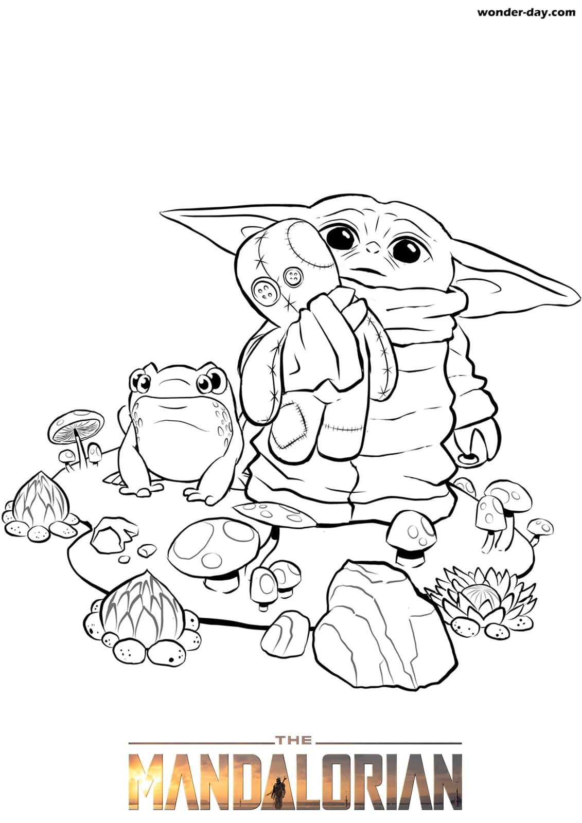 Baby Yoda Coloring Pages Free Printable Coloring Pages For 59 OFF