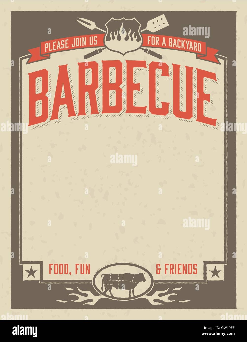 barbecue invitation free template