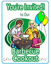 free barbeque invitation templates
