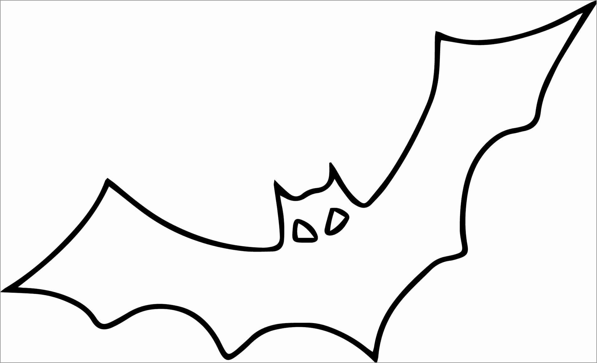 Bat Coloring Page