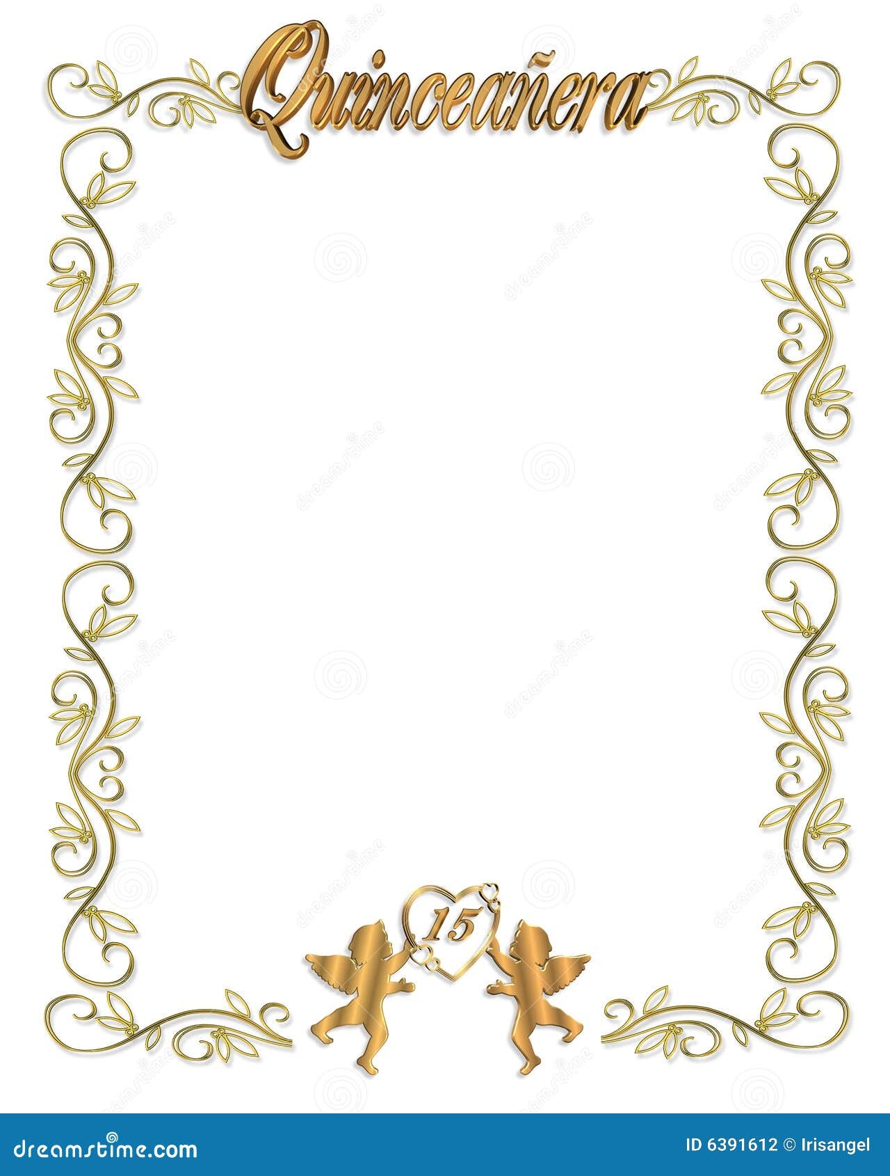 Blank 15 Invitations Templates