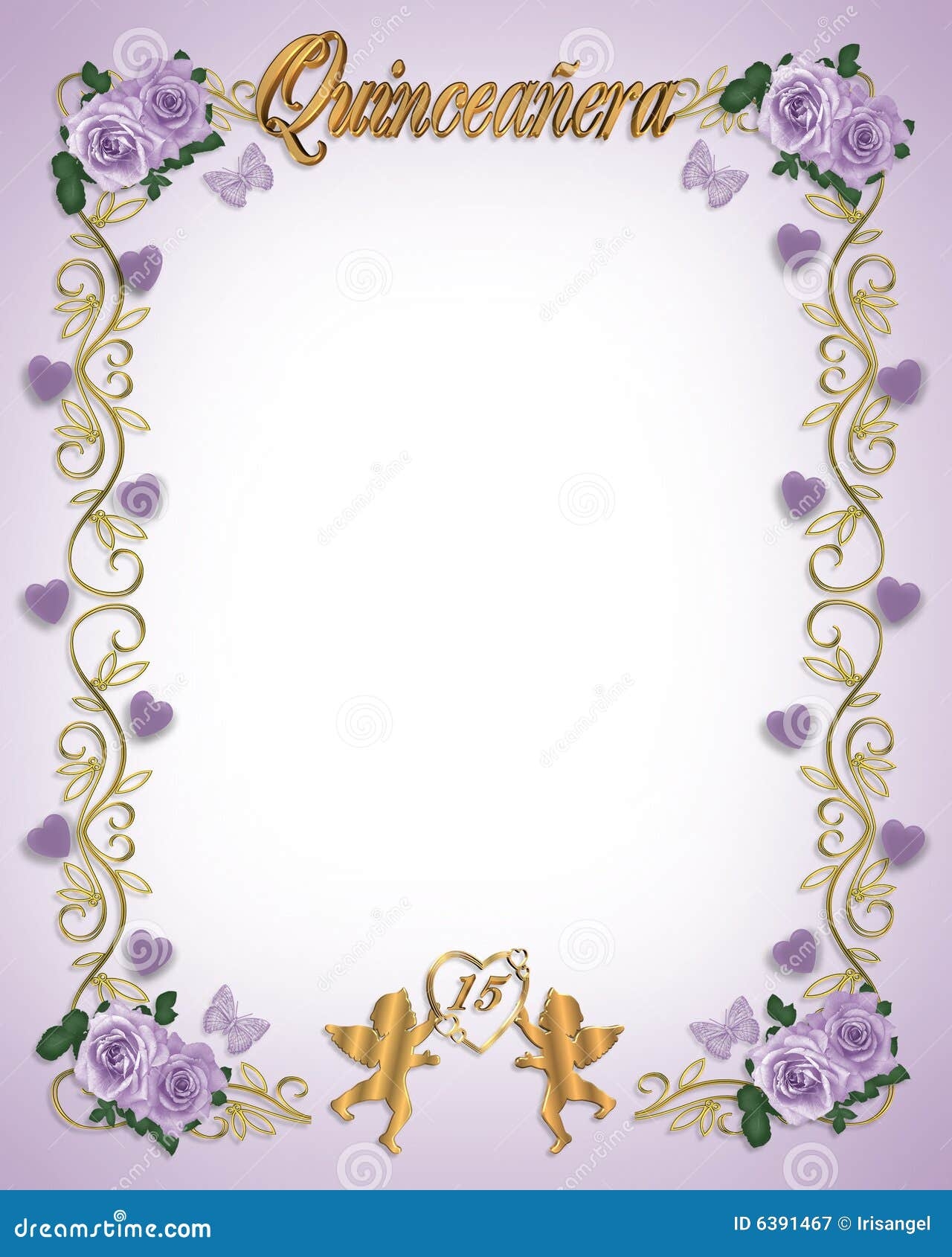 Blank 15 Invitations Templates