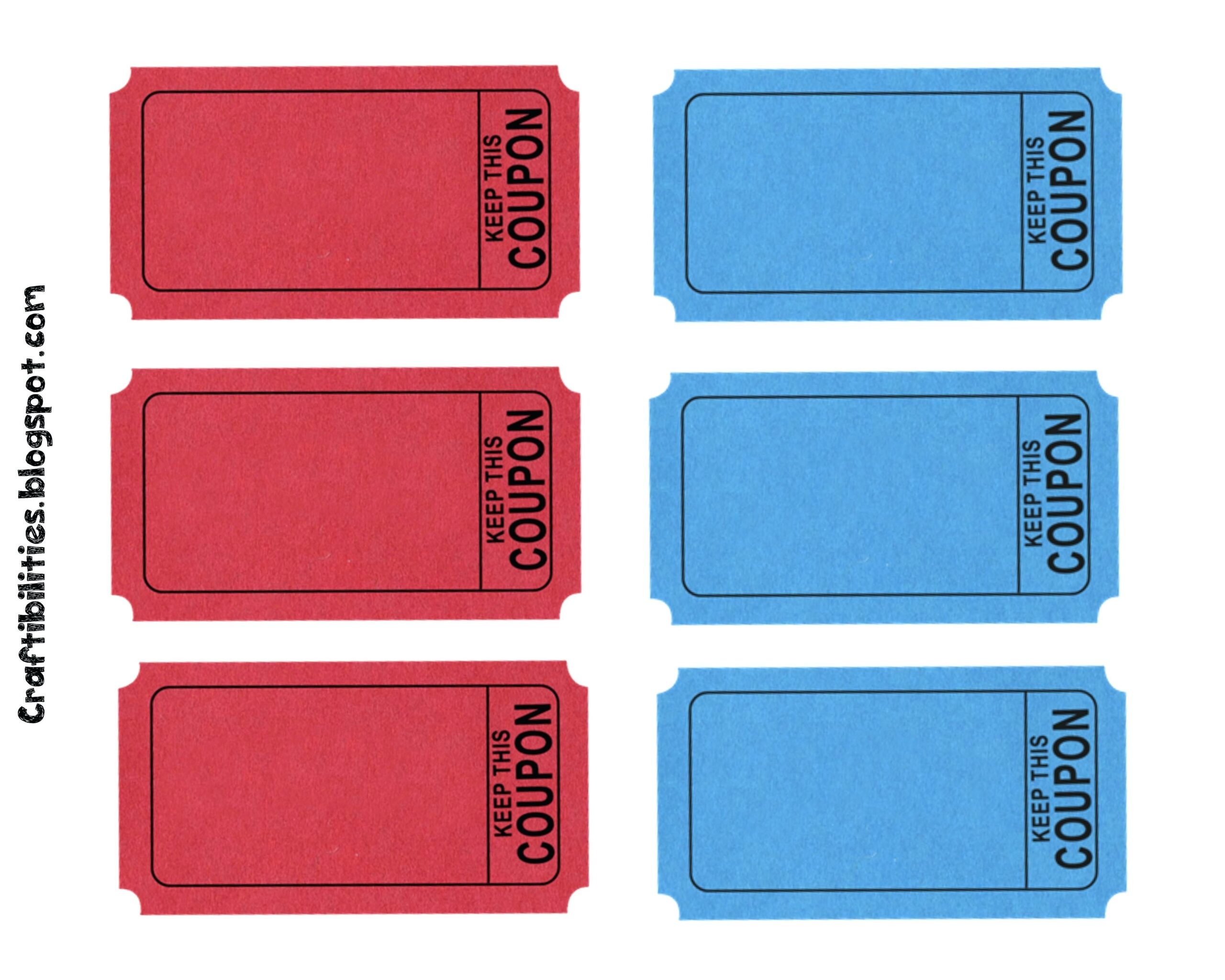blank printable coupons templates free