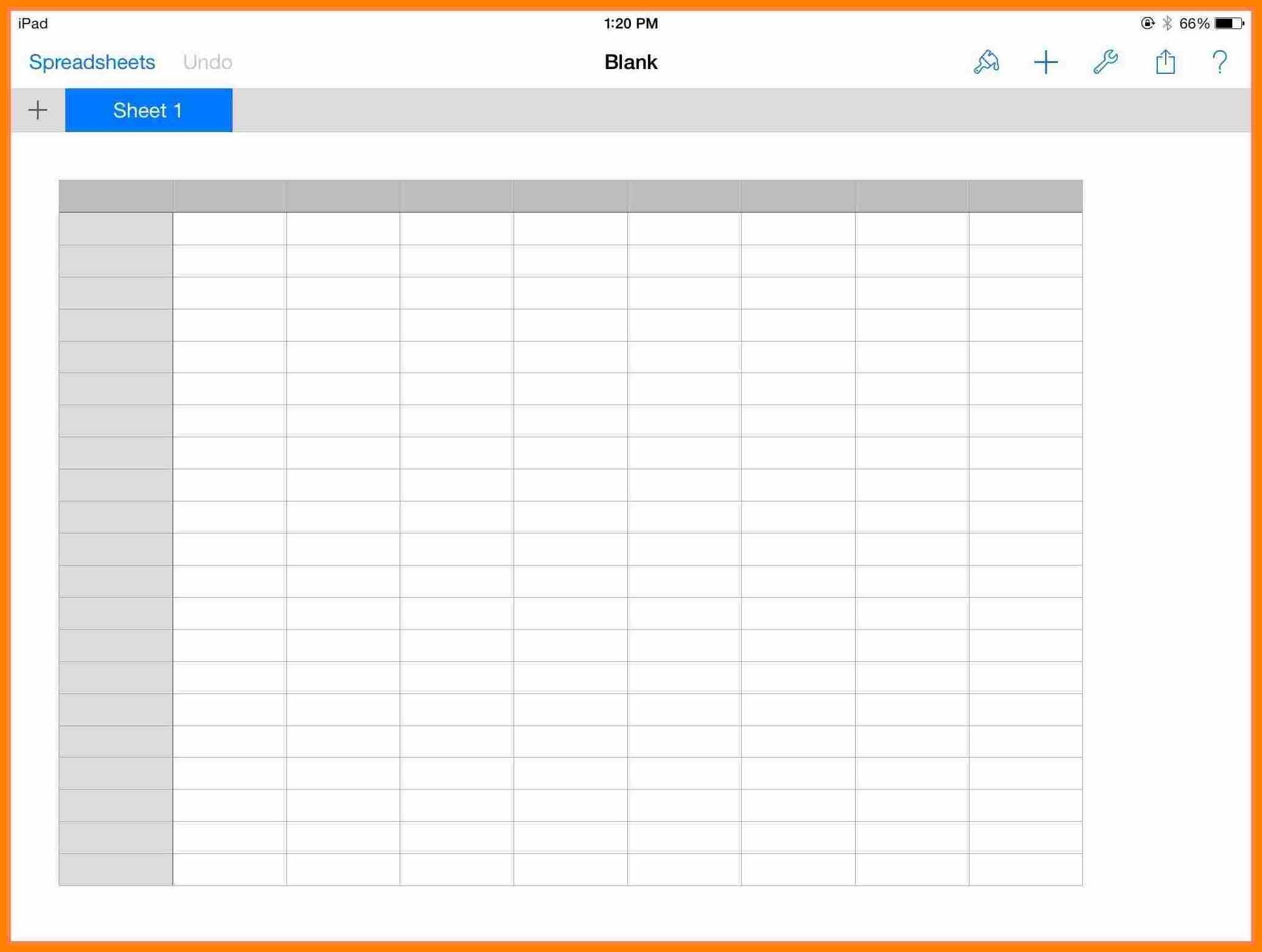 Blank Worksheet Templates Blank Spreadshee Excel Worksheet Templates 