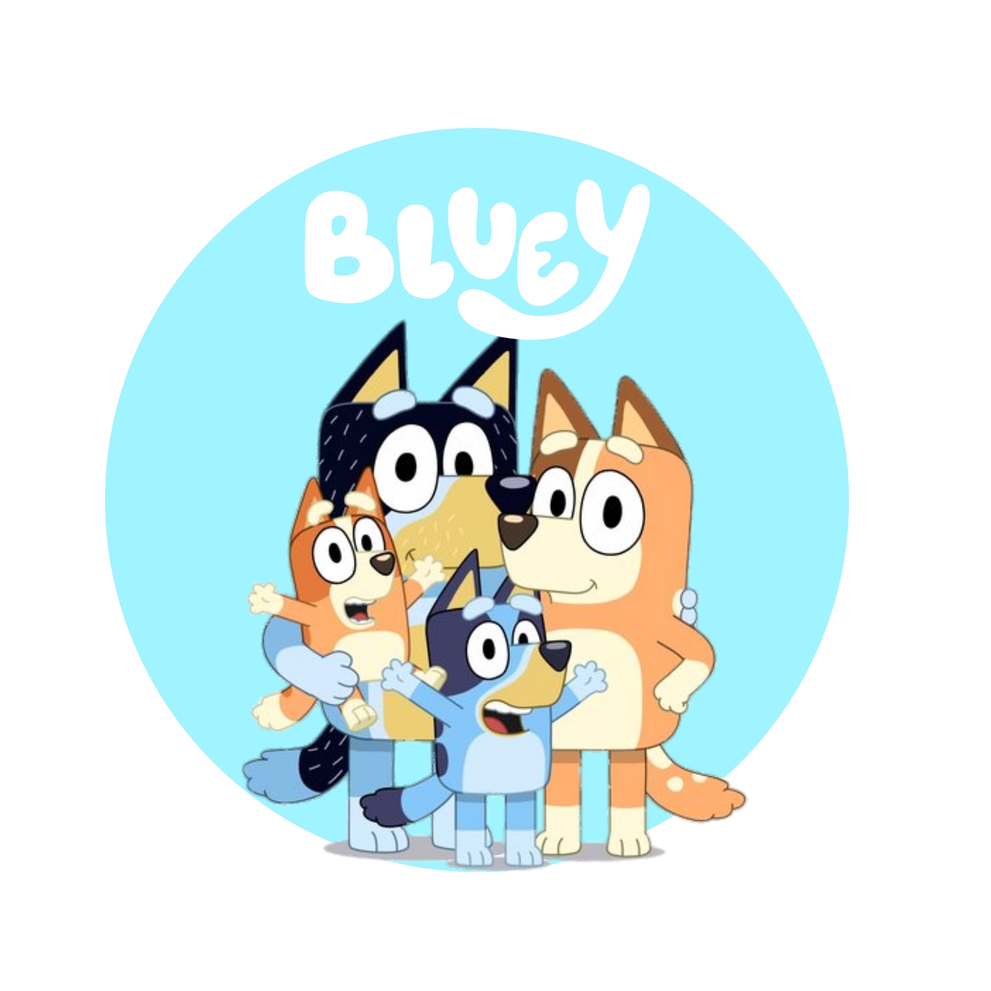 Bluey Birthday Invitation Template