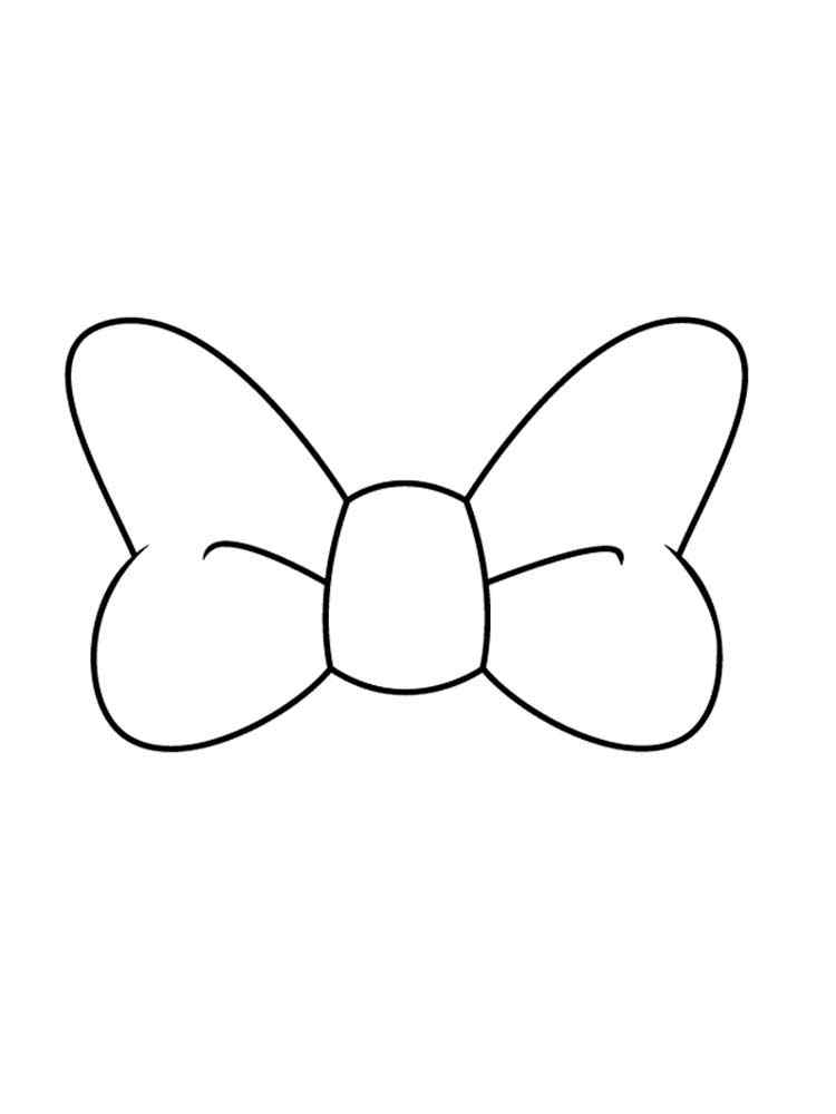Bow Coloring Pages Coloring Cool