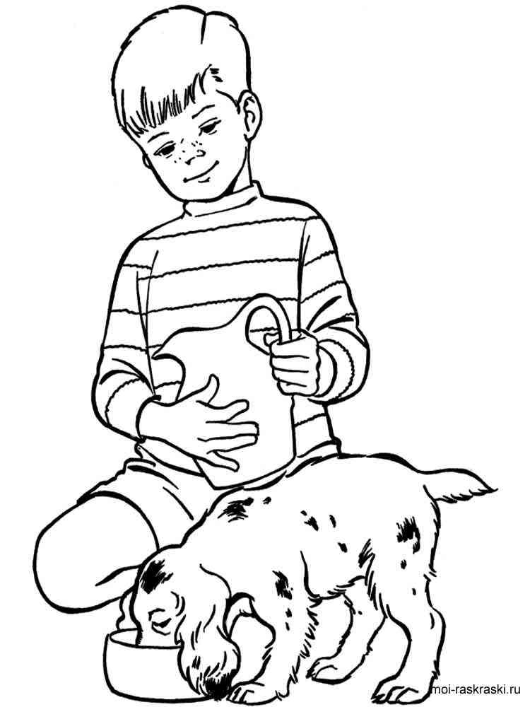 Boy Coloring Pages