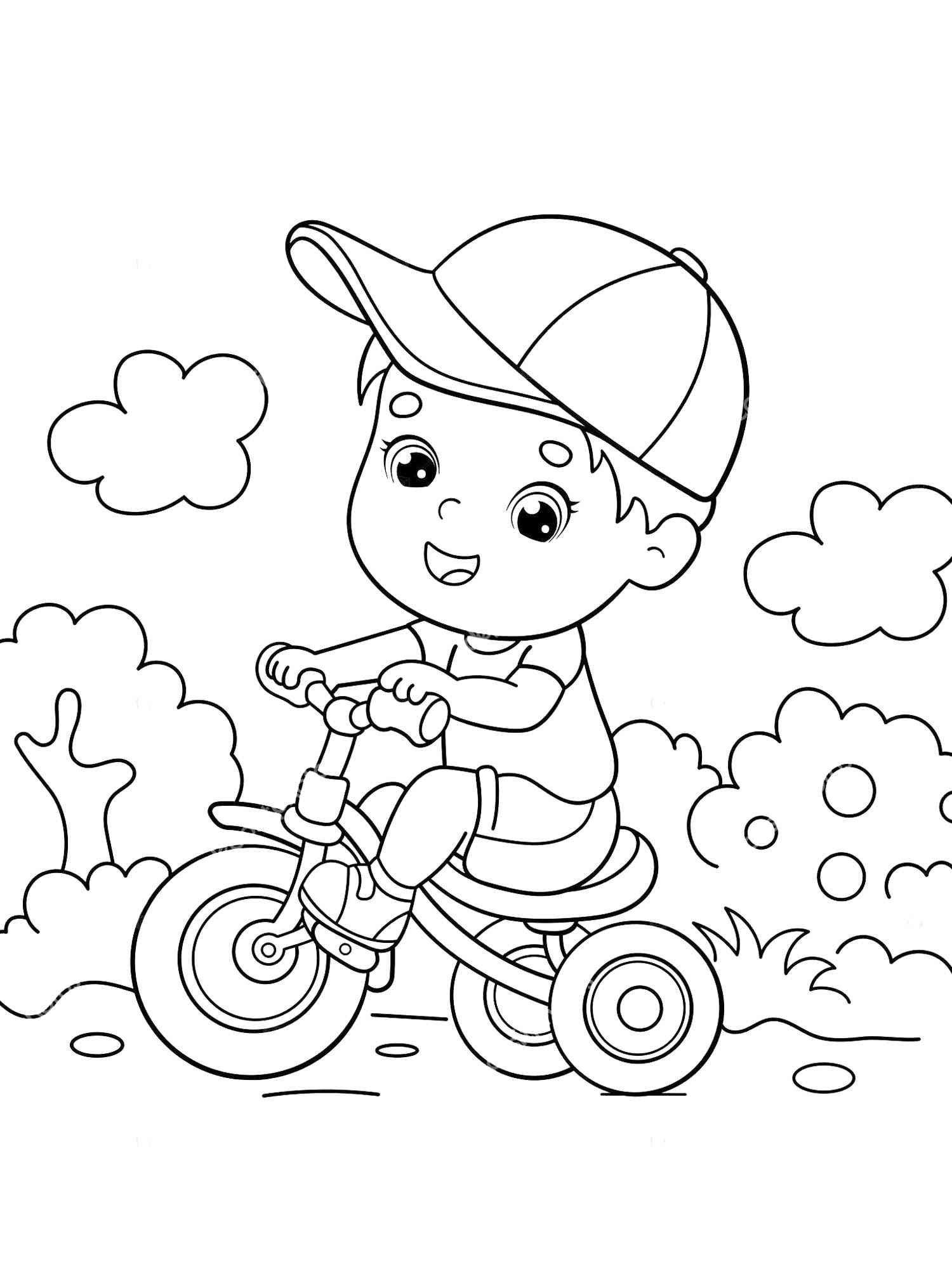 Boy Coloring Pages