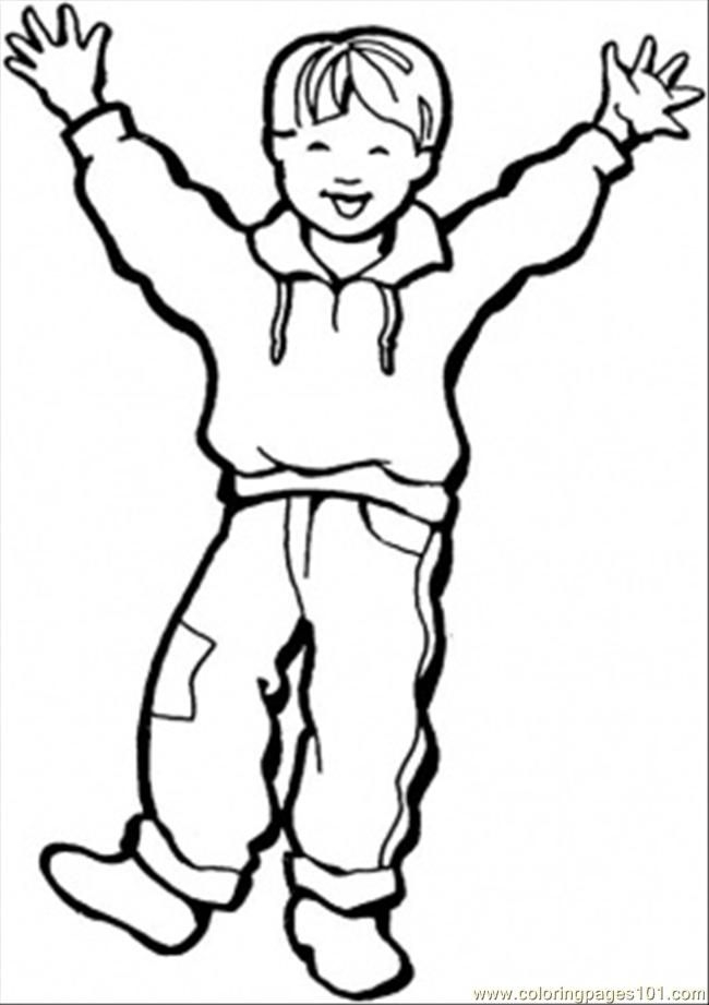 Boy Coloring Pages Coloring Home