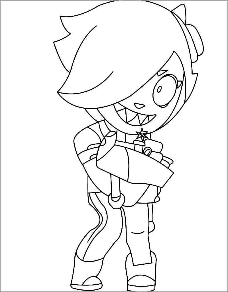 Brawl Stars Coloring Pages