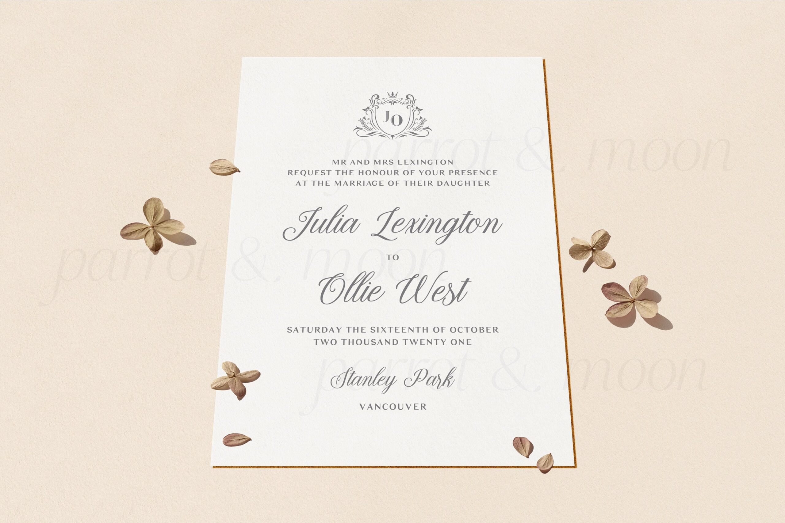 Bridgerton Invitation Template Free