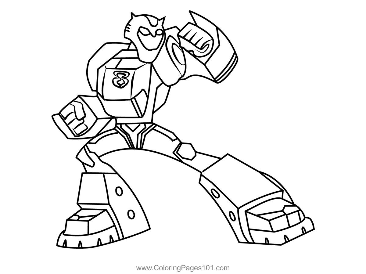 Transformers Coloring Page
