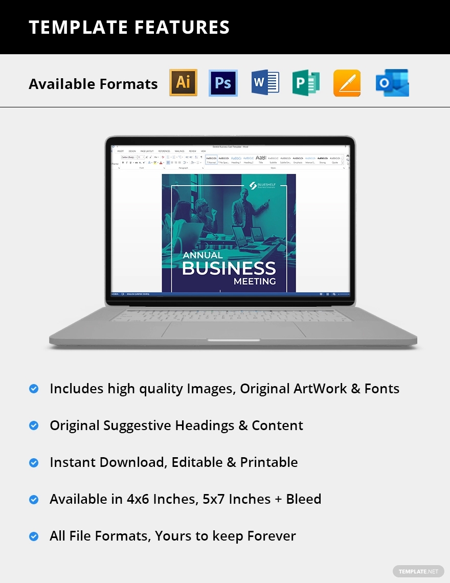Business Event Email Invitation Template In Illustrator Publisher 