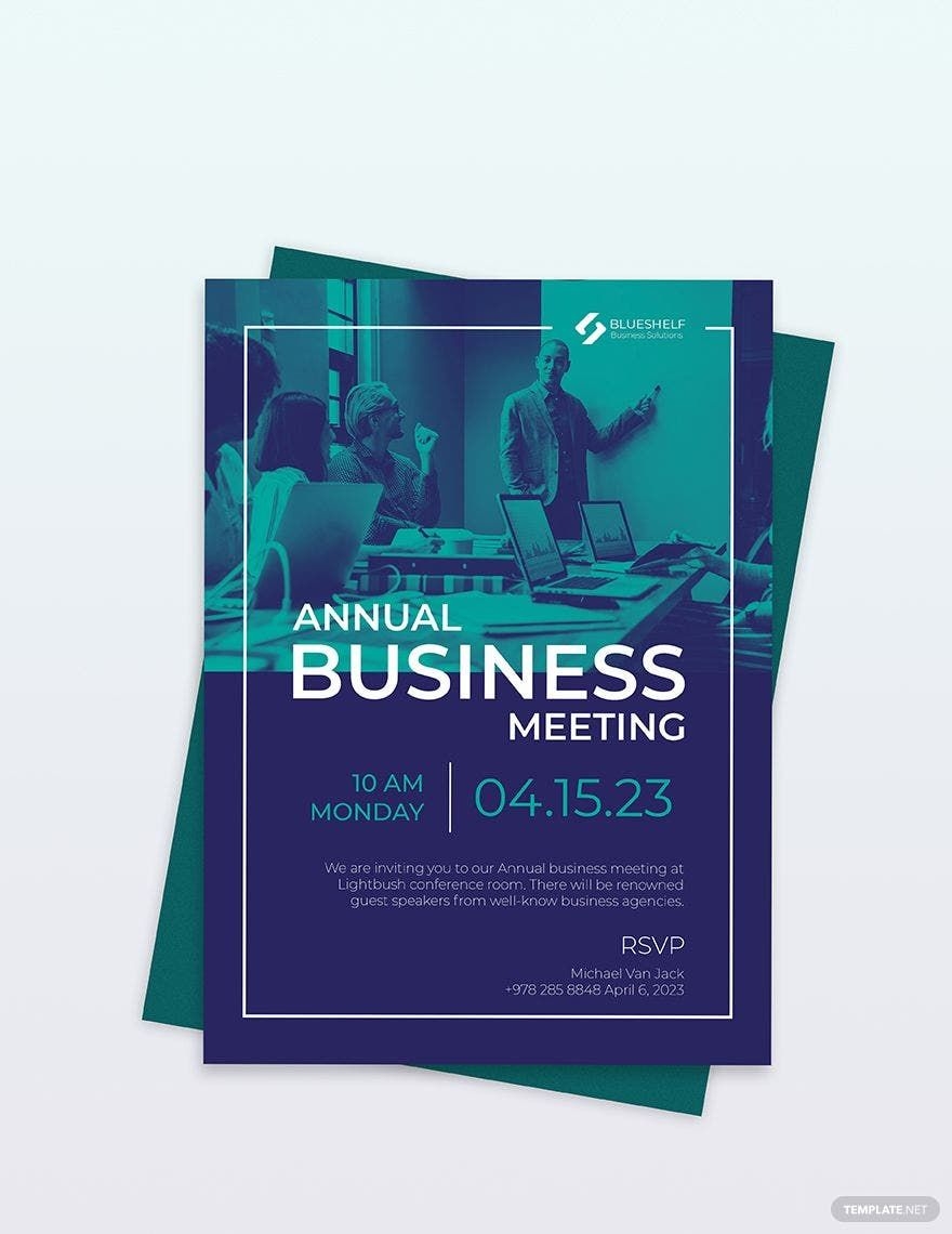 Business Event Email Invitation Template In Illustrator Publisher 