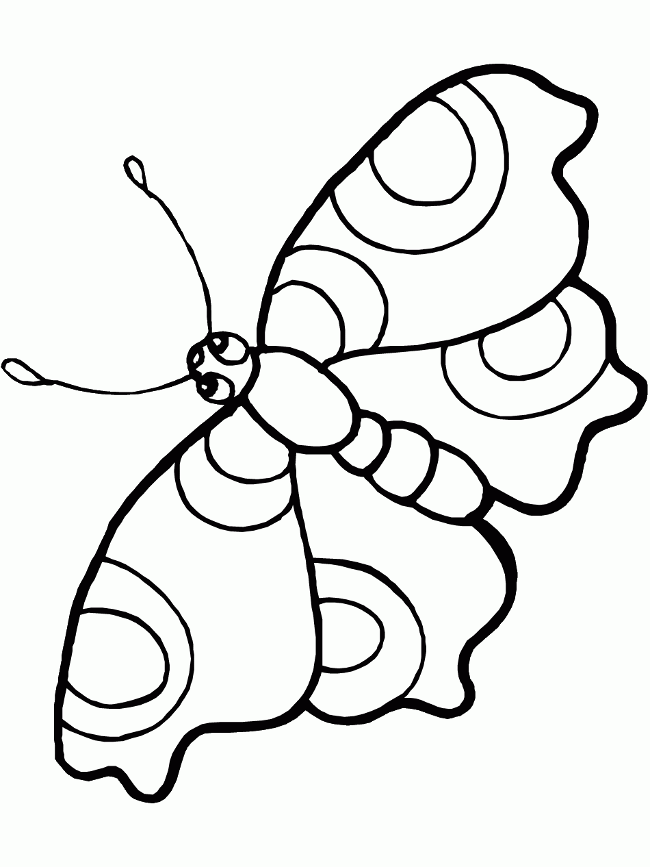 butterfly coloring pages free printable