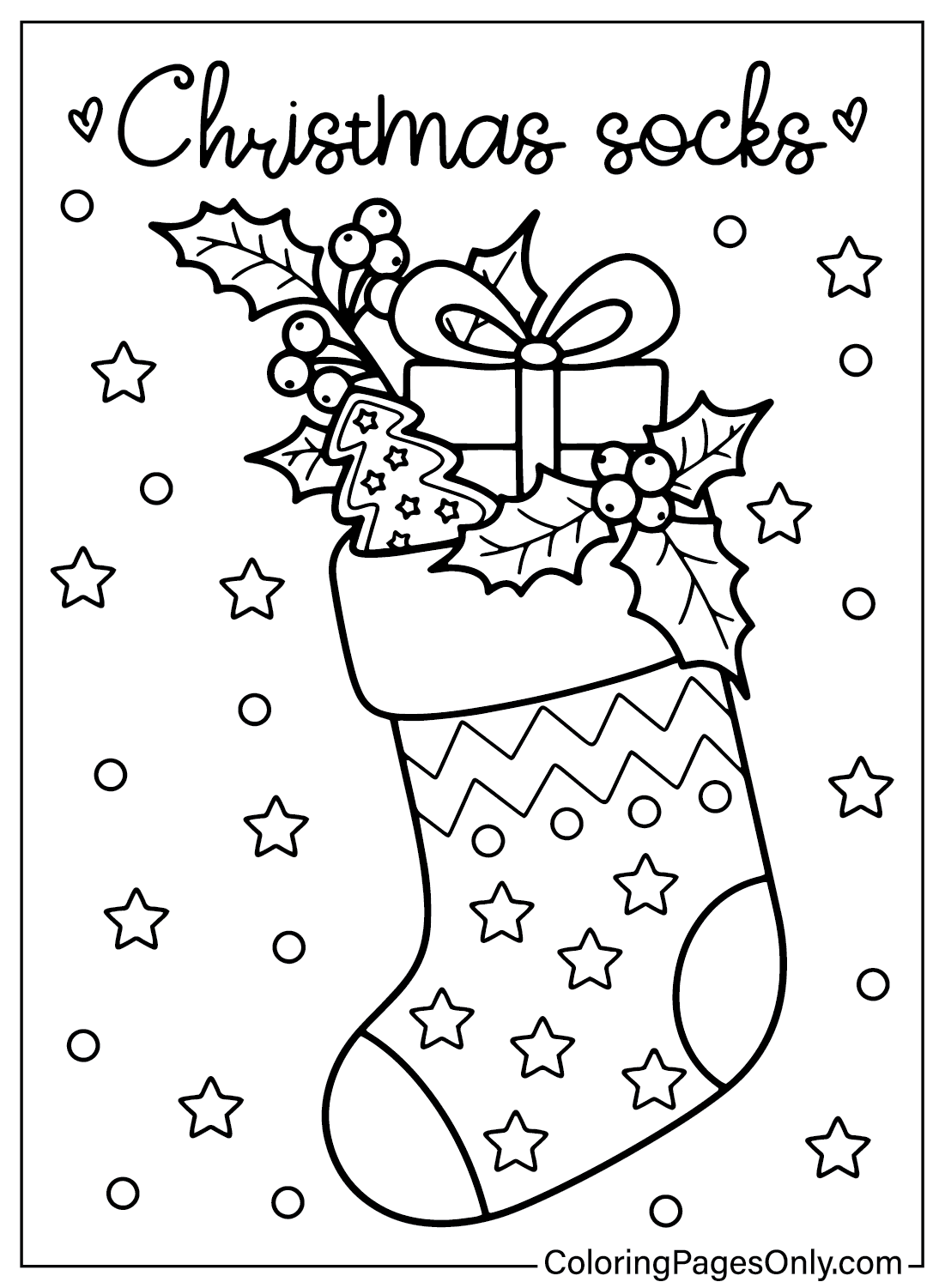 free coloring christmas pages