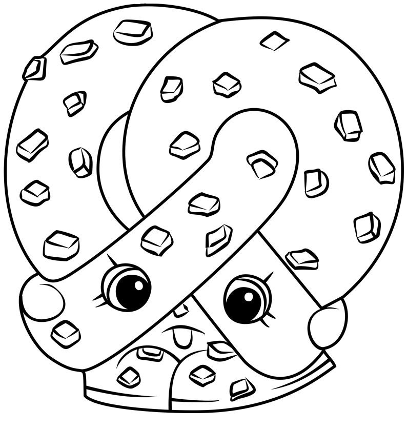 Shopkin Coloring Pages