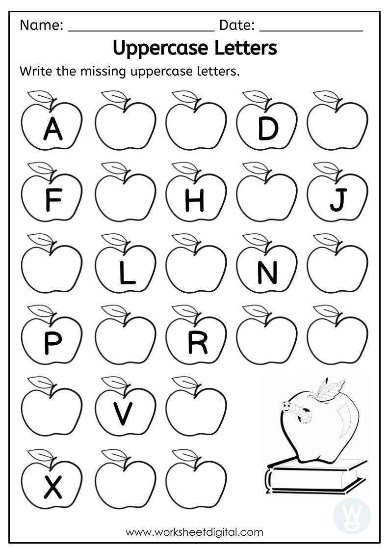 printable worksheet learning to write letters