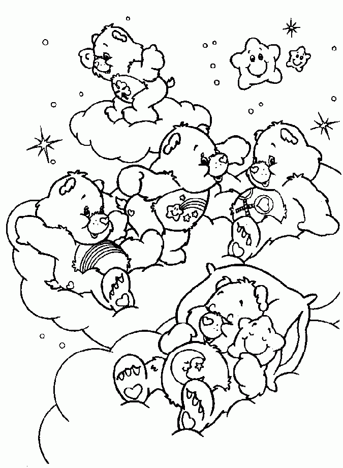 Care Bears Coloring Pages