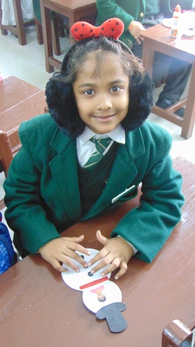 Christmas Craft Activity Delhi Public School Serrvodaya Nagar Kanpur
