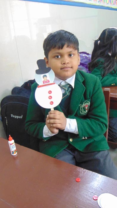 Christmas Craft Activity Delhi Public School Serrvodaya Nagar Kanpur