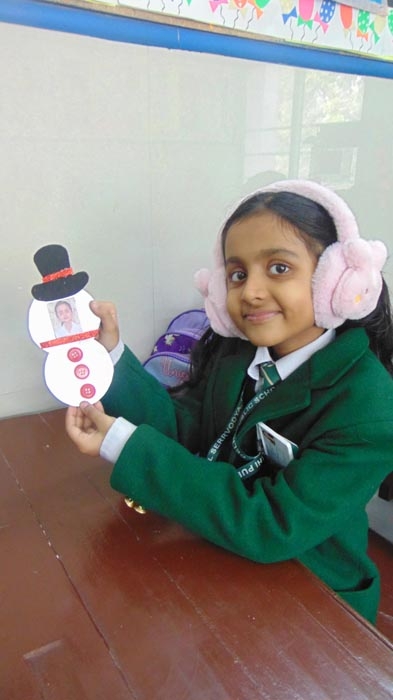 Christmas Craft Activity Delhi Public School Serrvodaya Nagar Kanpur
