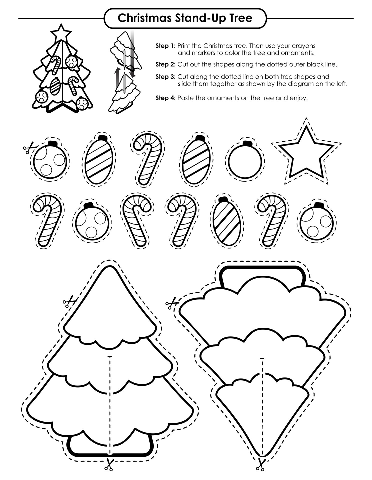 Christmas Craft Printable Printable Word Searches