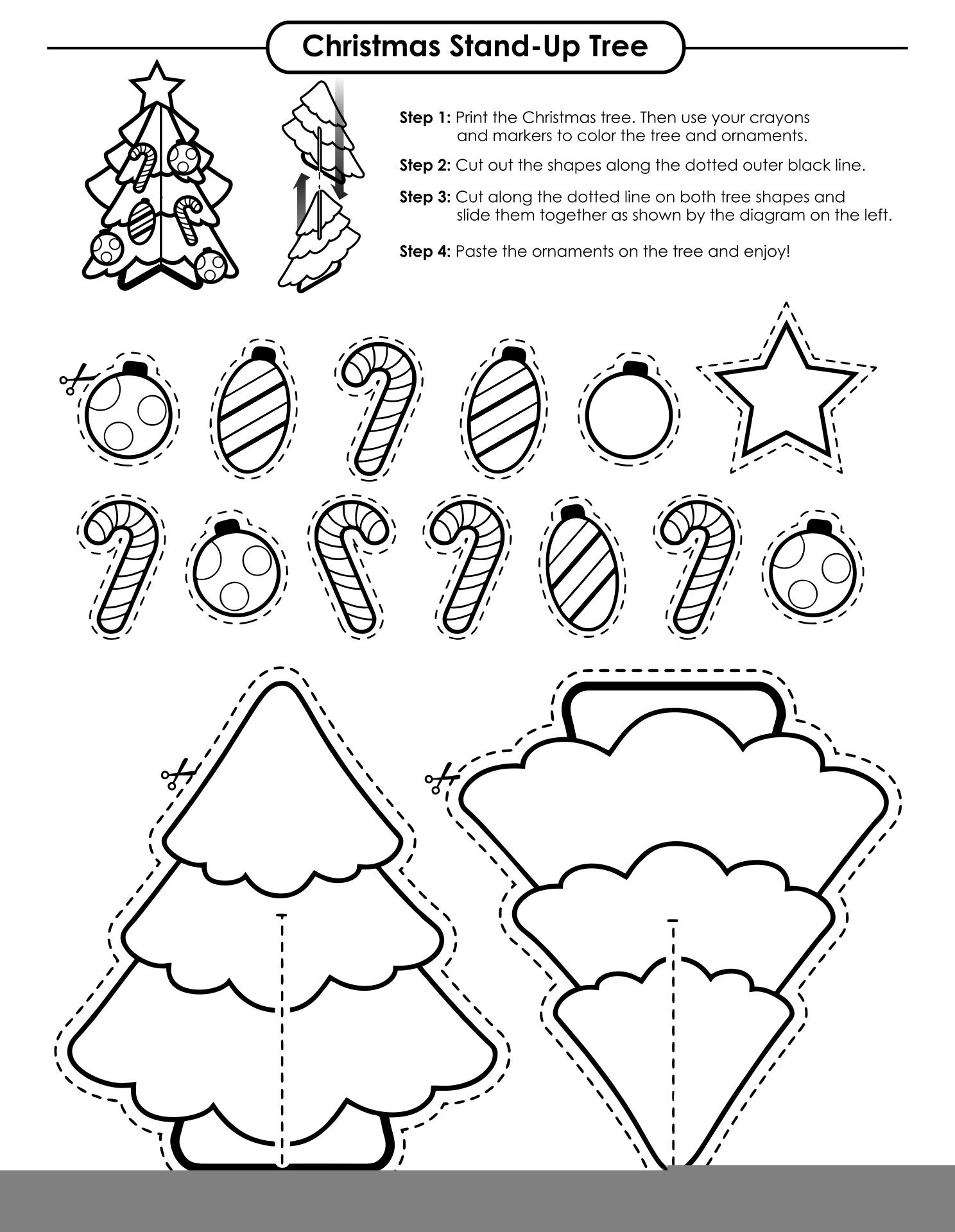 Christmas Crafts And Printables FREE Printable A Z