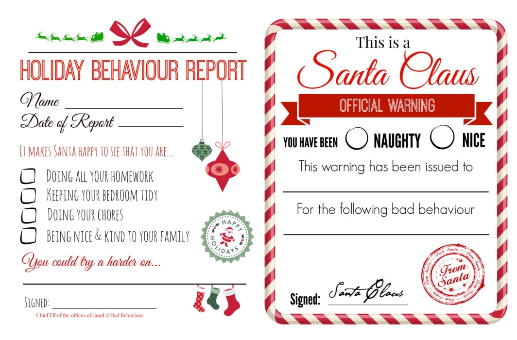 template free elf on the shelf printables