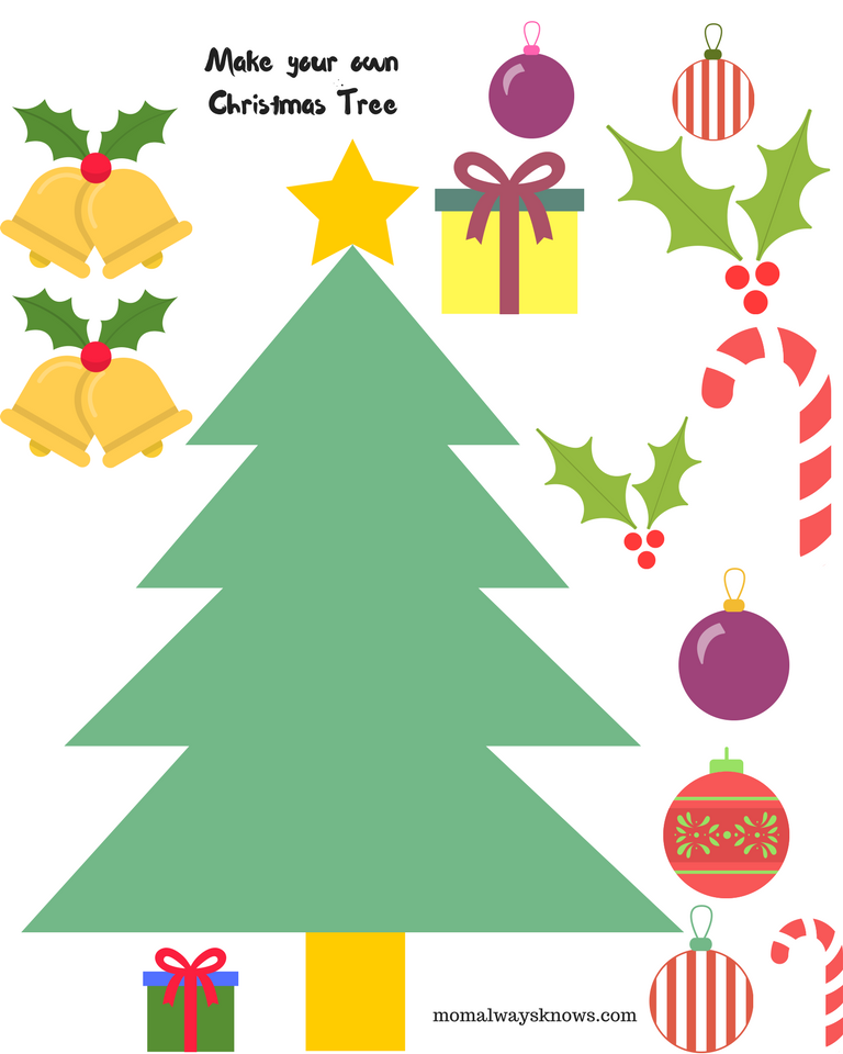 printable christmas craft kids