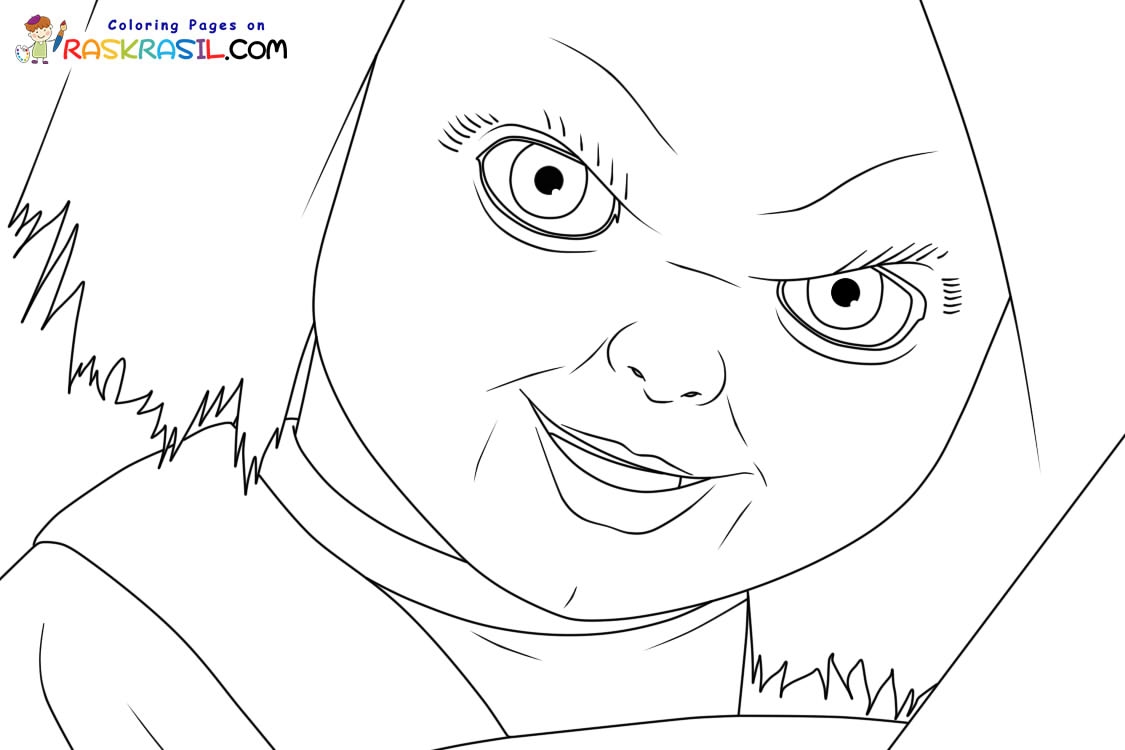 Chucky Coloring Pages