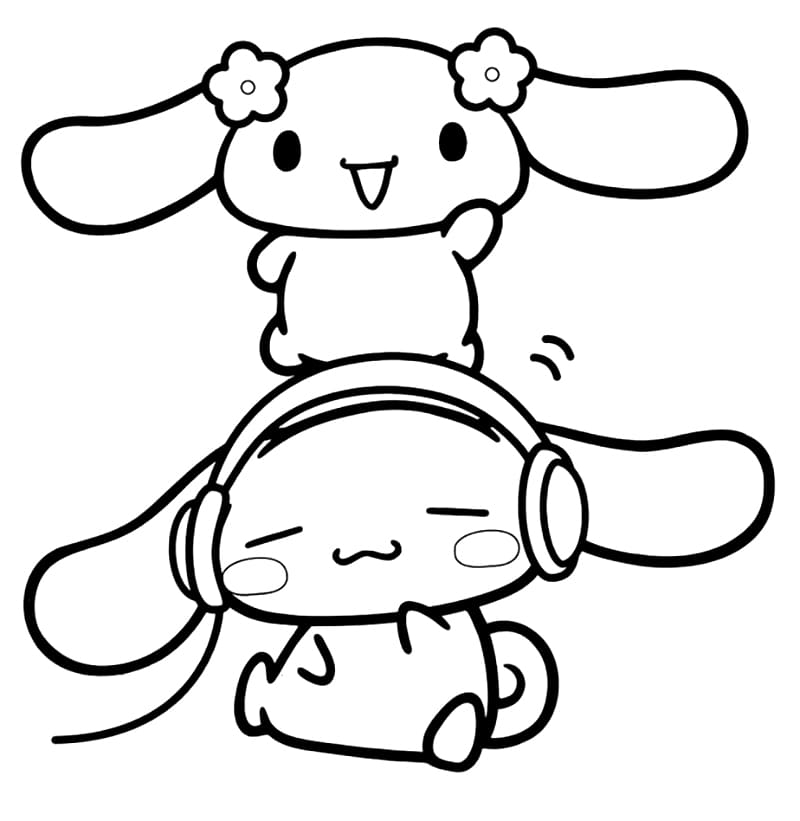 Cinnamon Roll Coloring Pages Coloring Home
