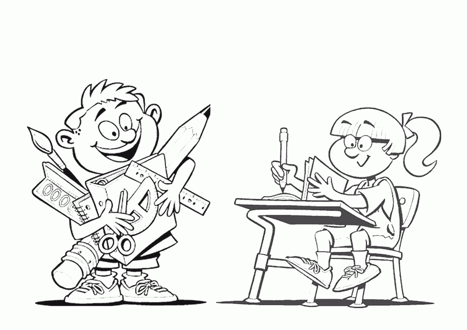 School Coloring Pages
