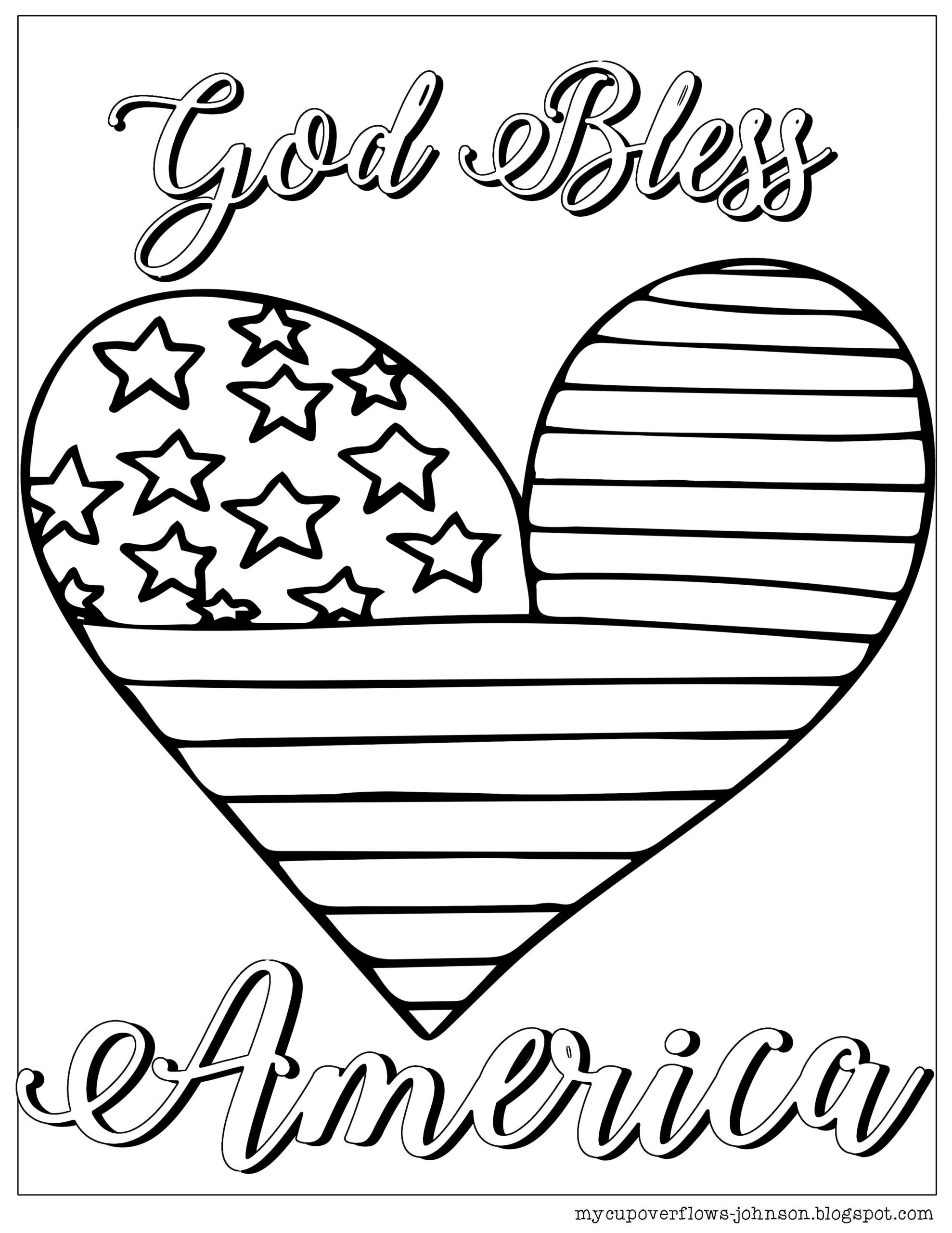 4 Of July Coloring Pages
