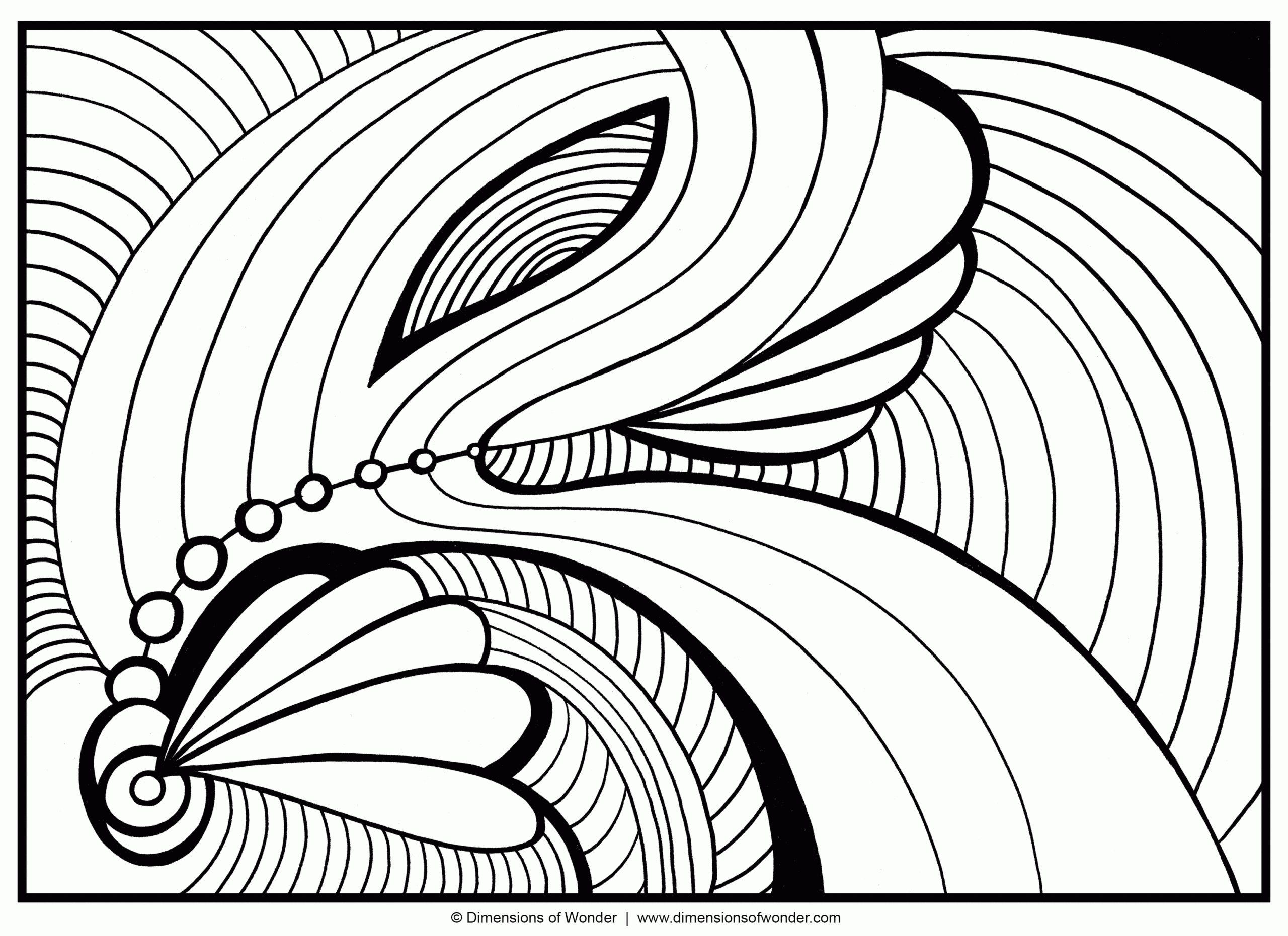Coloring Pages Hard Designs Coloring Home