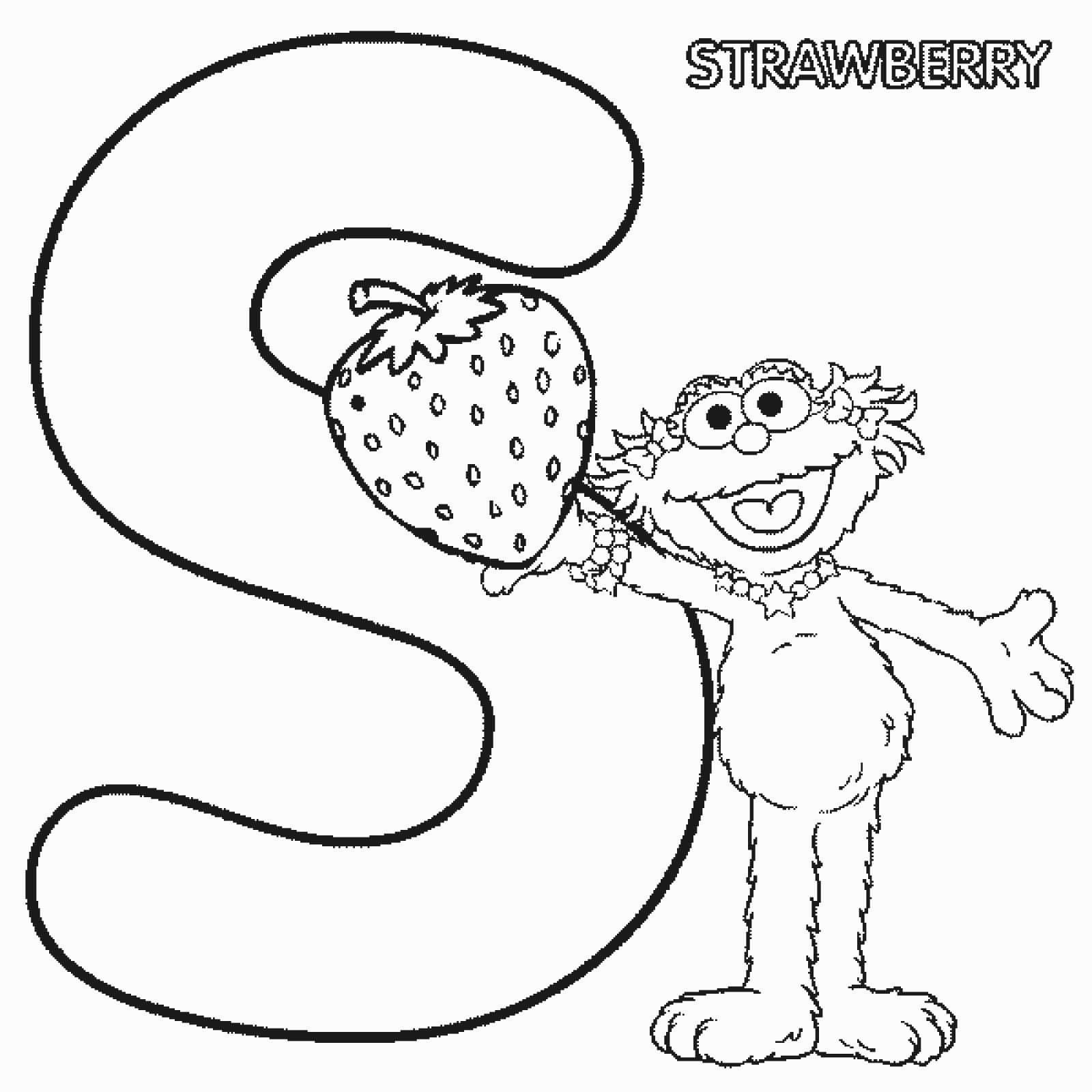 Letter S Coloring Pages