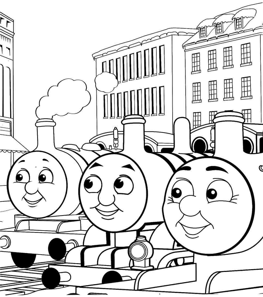 Thomas Coloring Pages