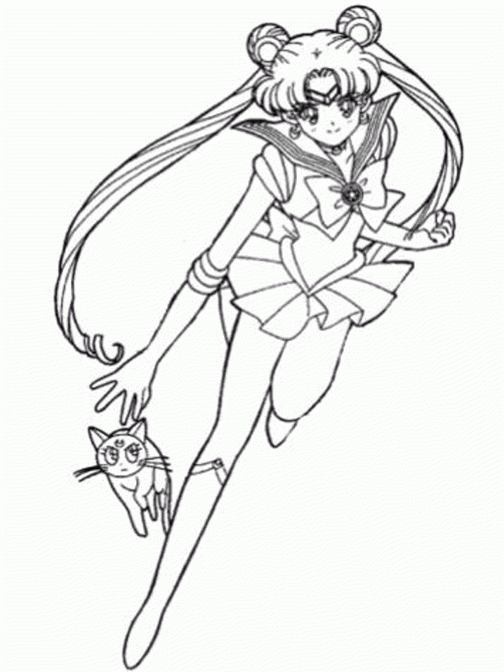 Sailor Moon Coloring Pages