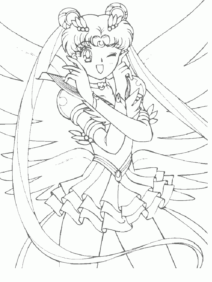 Coloring Pages Sailor Moon Coloring Home