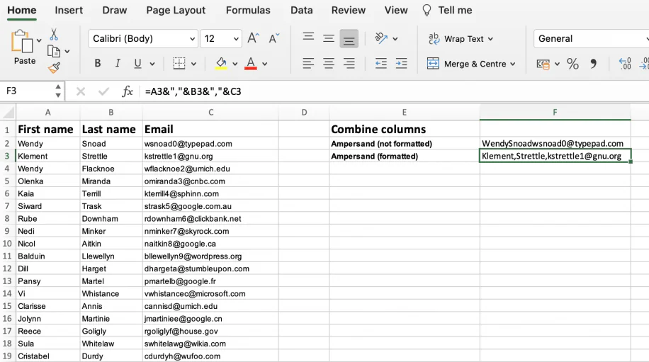 Combine Multiple Columns In Excel Into One Column Layer Blog