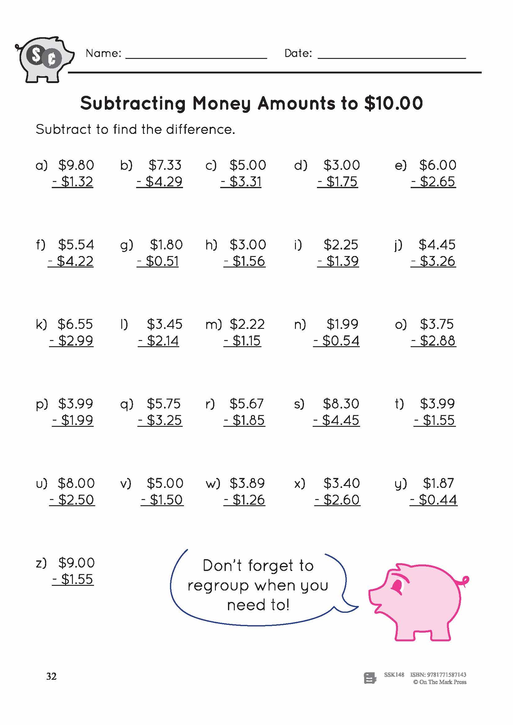 Compare Amounts Of Money Math Worksheets SplashLearn Worksheets