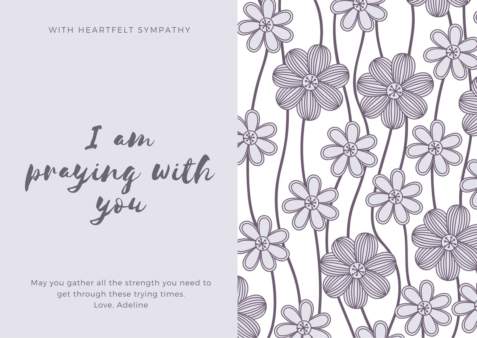 free printable sympathy condolence cards
